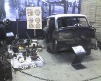 Hier wartet ein Trabant auf seine Restaurierung