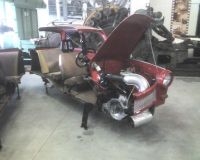 Ein geteilter Trabant