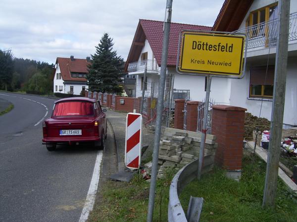 Endlich in D&ouml;ttesfeld angekommen