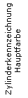 ZylinderkennzeichnungHauptfarbe