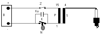 Grundschaltung Z&uuml;ndung
