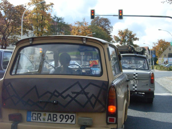 Start der Ausfahrt in Görlitz