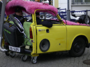 Ein halber Trabi