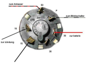 Belegung Zündschloss